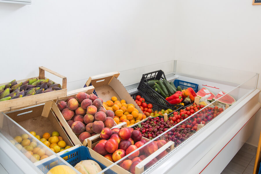 market e negozio del villaggio Verdemare di Vieste in Gargano