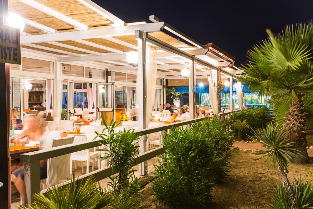 Restaurant and pizzeria of the verdemare village in vieste in gargano