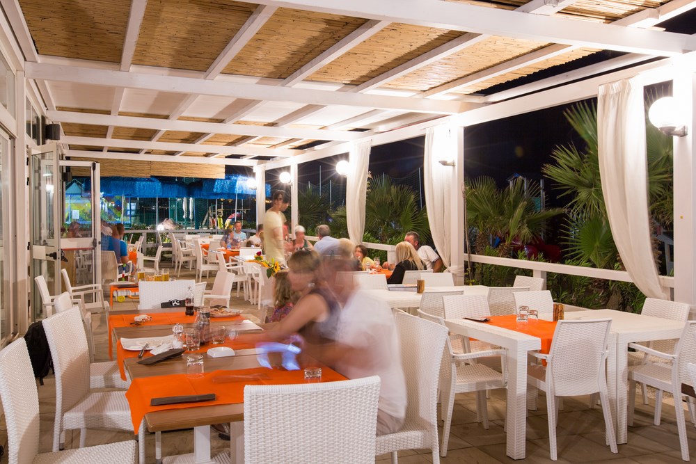Restaurant and pizzeria of the verdemare village in vieste in gargano
