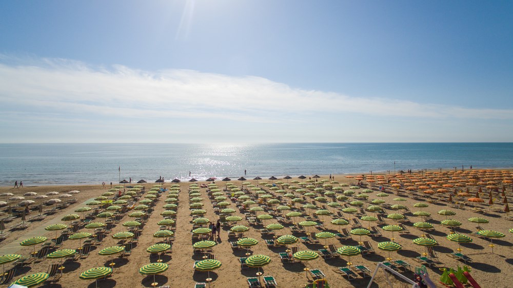 spiaggia del villaggio Verdemare di Vieste in Gargano